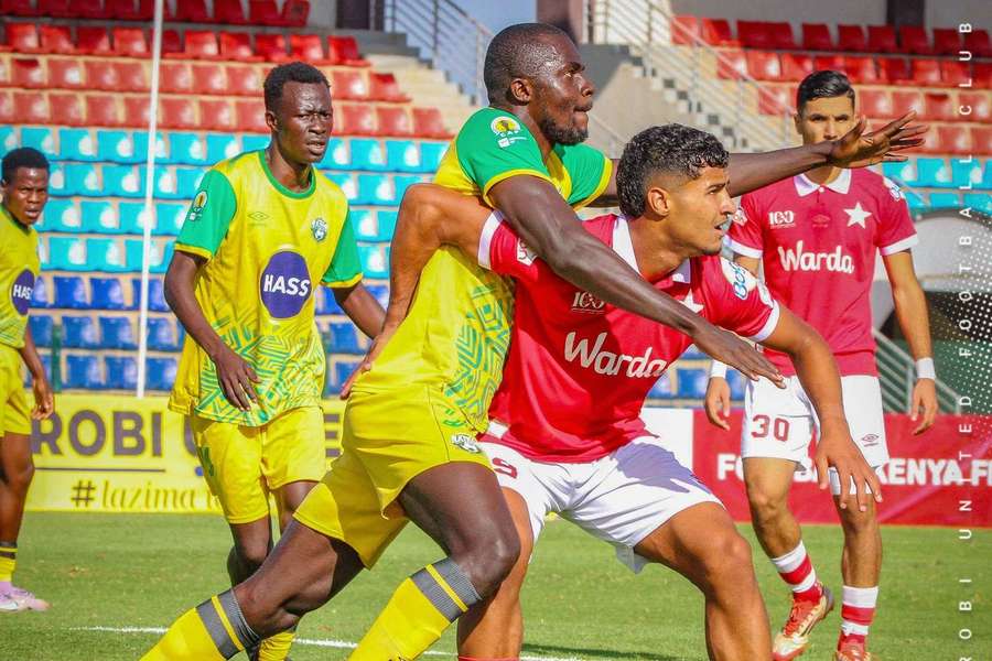 Nairobi United battled their way through Nairobi United battled their way through