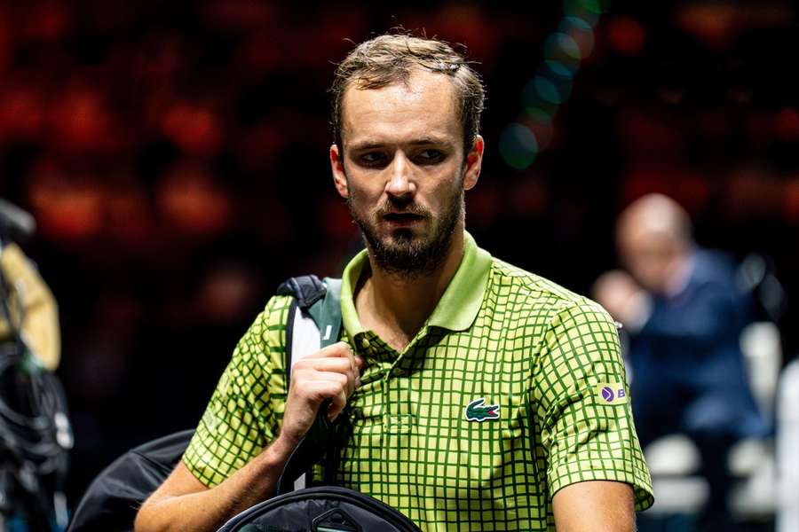 Daniil Medveděv ztroskotal v Rotterdamu hned v úvodním kole.