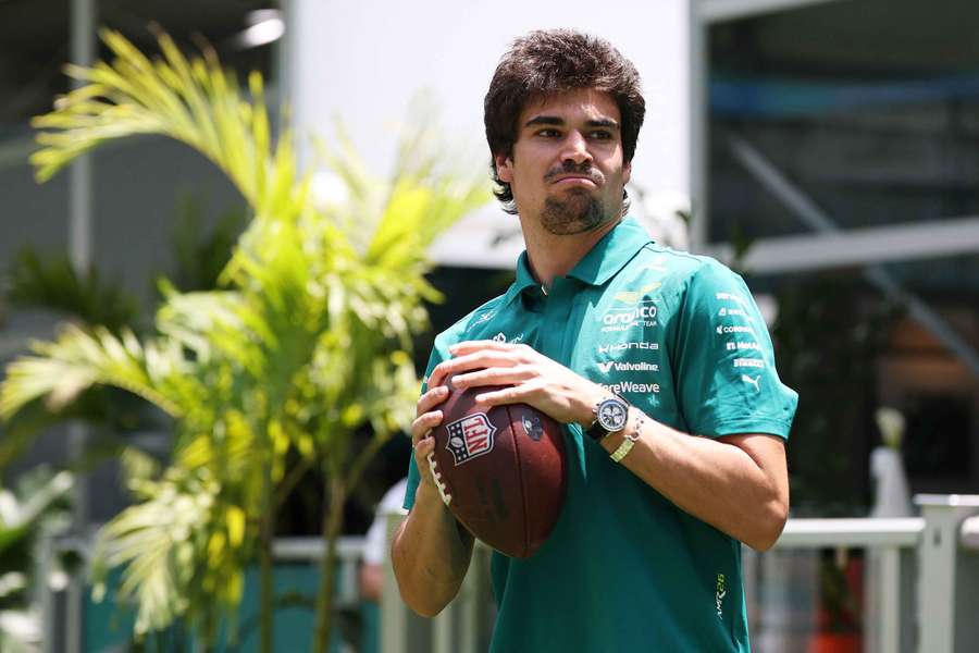 Lance Stroll à Miami jeudi.