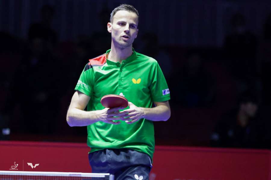 Tiago Apolónia perdeu final com Xu Yingbin