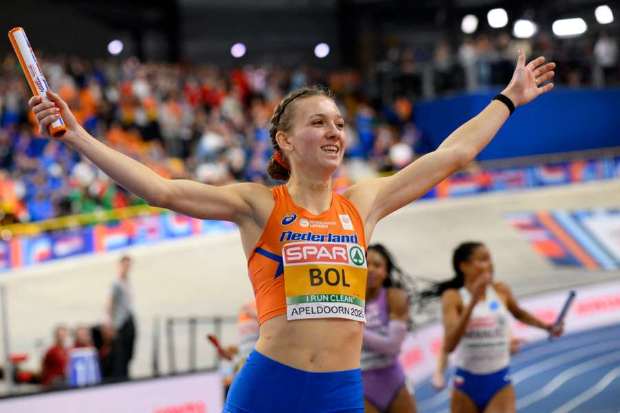 Femke Bol le 9 mars 2025.