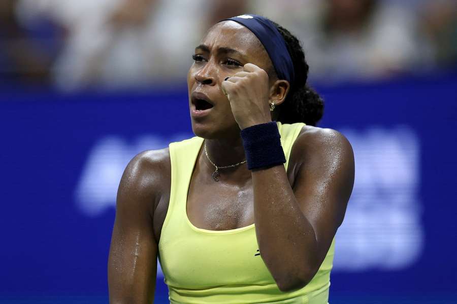 Coco Gauffová zdolala na US Open rivalku Paulu Badosaovou. Coco Gauffová zdolala na US Open rivalku Paulu Badosaovou.