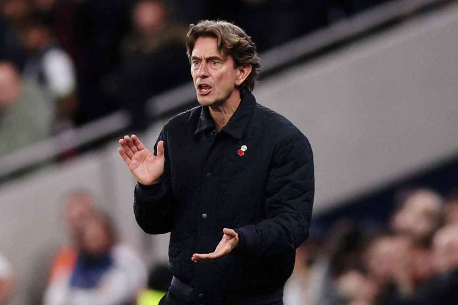 Tottenham Hotspur manager Thomas Frank Tottenham Hotspur manager Thomas Frank