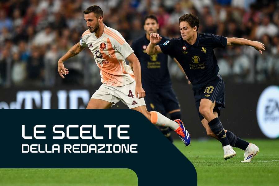 Lo scontro di andata tra Juventus e Roma