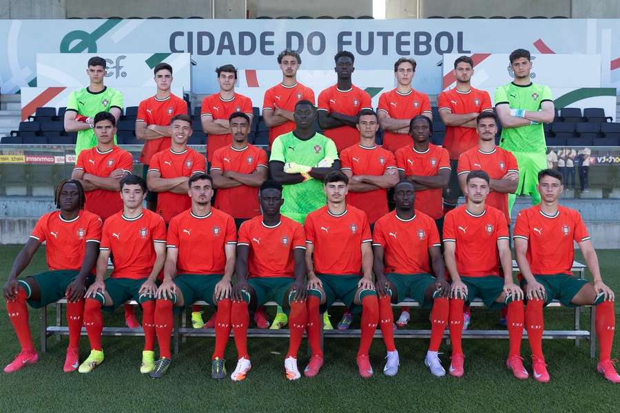 A foto de família dos sub-21