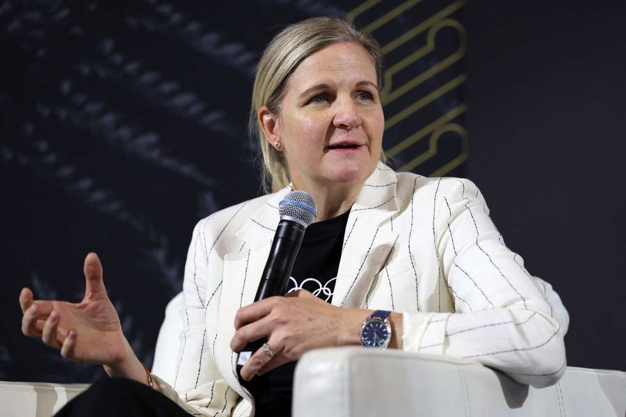 Kirsty Coventry, presidente do Comité Olímpico Internacional Kirsty Coventry, presidente do Comité Olímpico Internacional
