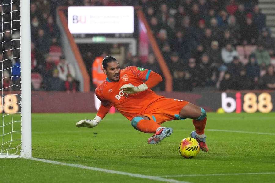 Areola "happy" with personal performance in West Ham draw at Bournemouth