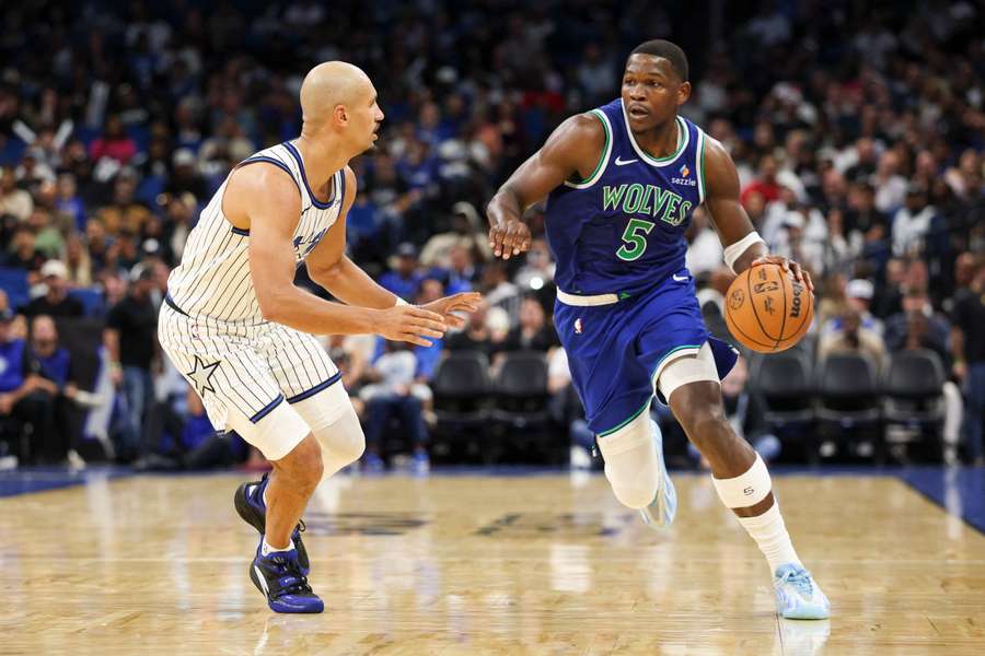 Anthony Edwards of the Minnesota Timberwolves