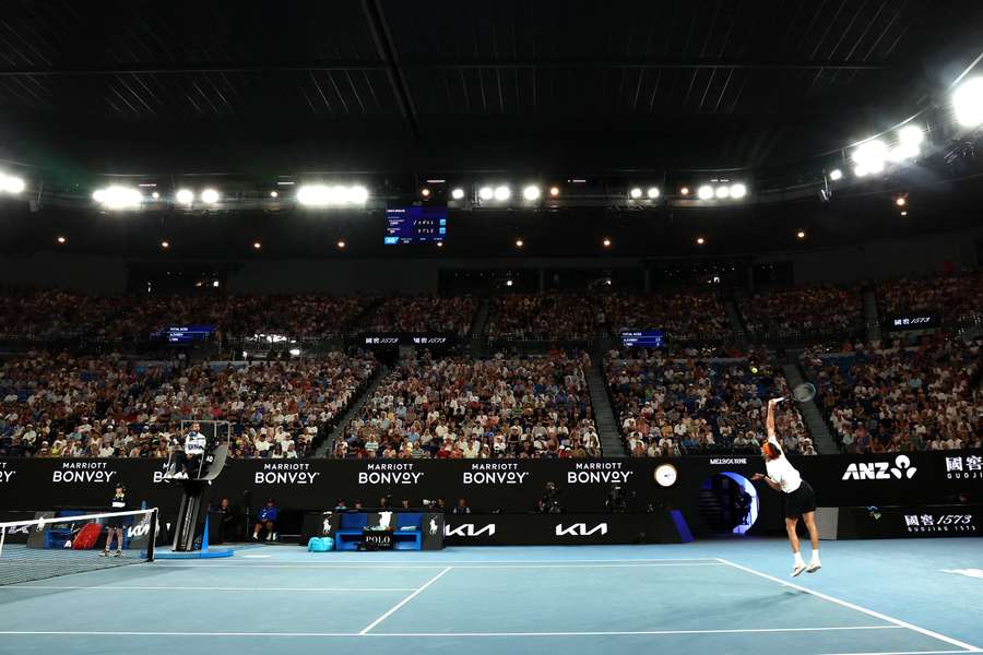 Zverev, à Melbourne.