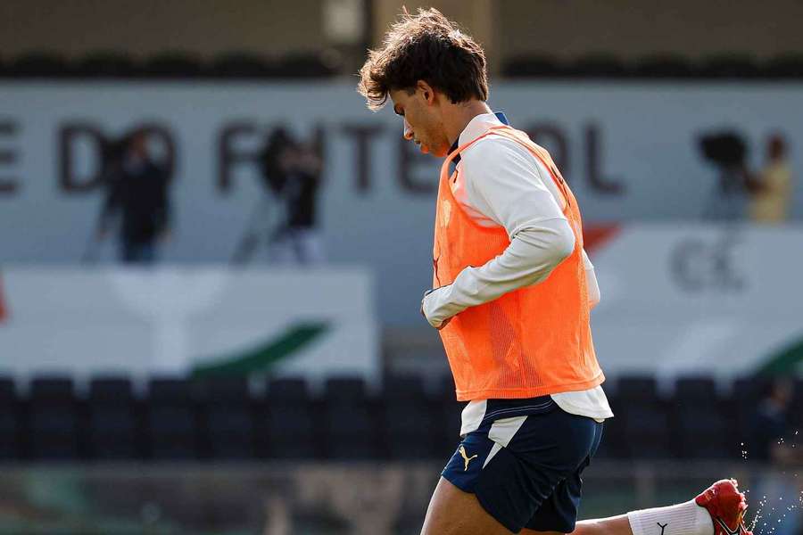 João Félix voltou aos treinos
