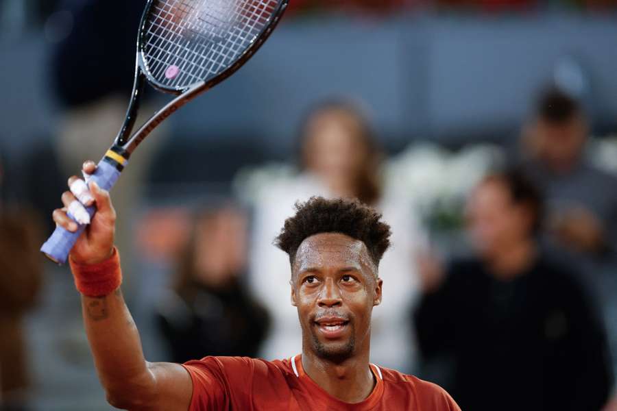 Gaël Monfils em Madrid.