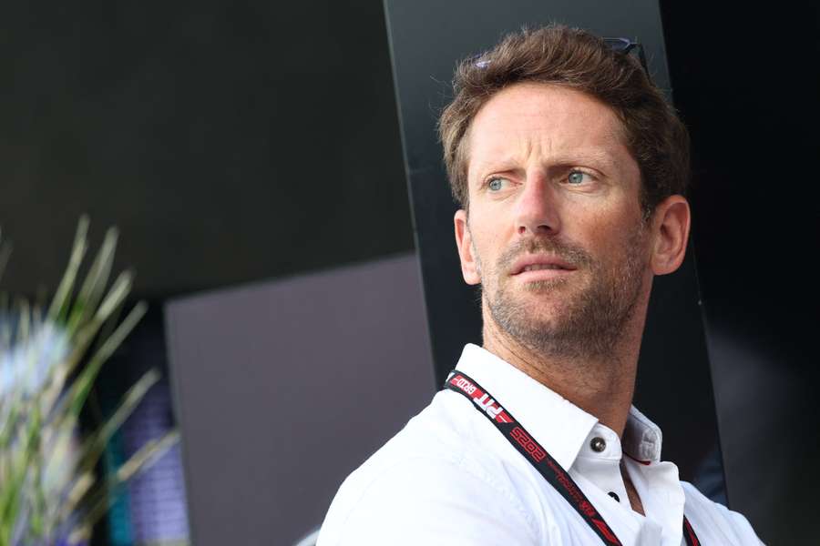 Romain Grosjean lors du Grand Prix d'Arabie saoudite en avril dernier.