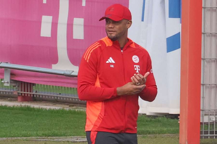 Vincent Kompany, treinador do Bayern de Munique