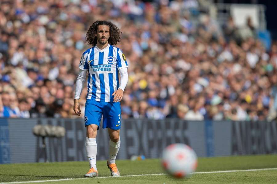 The offensive minded left back spent a single season in Brighton