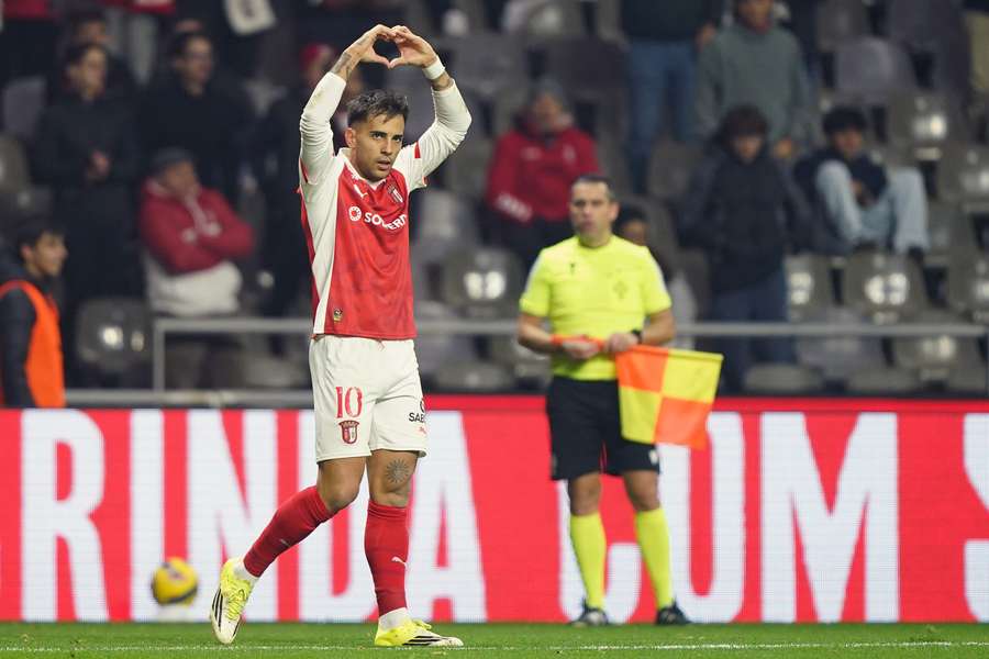 Rodrigo Zalazar, jogador do SC Braga