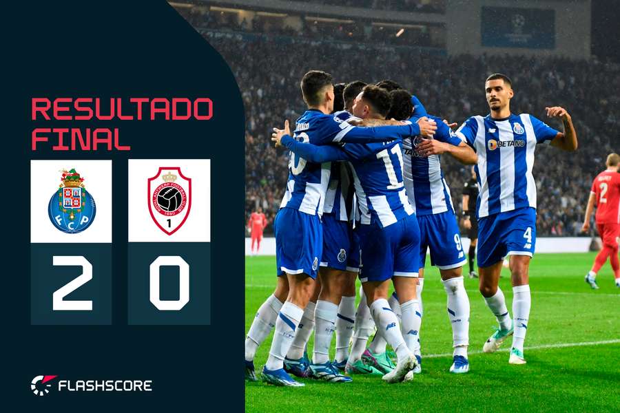 FC Porto vence Antuérpia com golos de Evanilson e Pepe e iguala