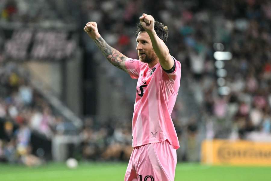Lionel Messi and Inter Miami won easily in the MLS on Saturday. Lionel Messi and Inter Miami won easily in the MLS on Saturday.