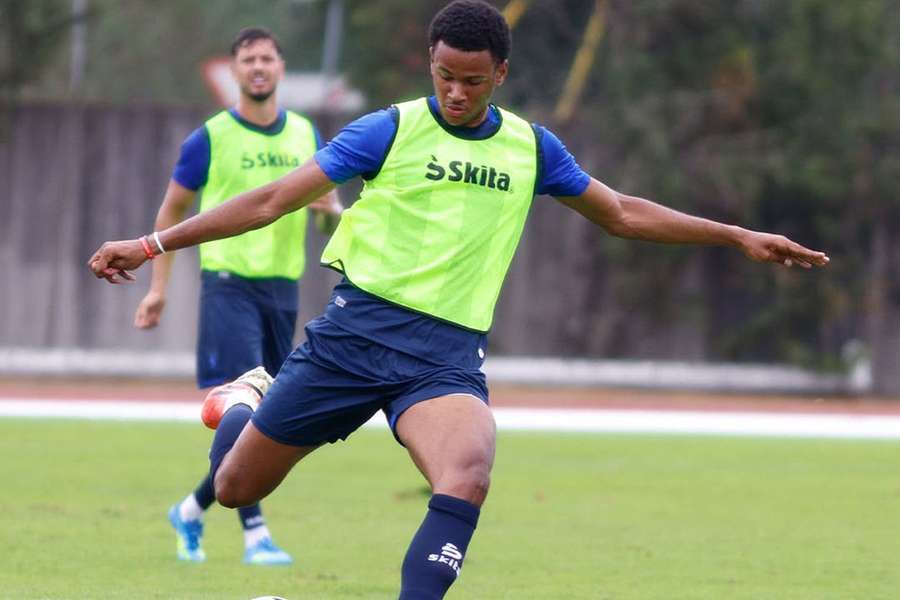 Jogadores do Arouca em ação Jogadores do Arouca em ação