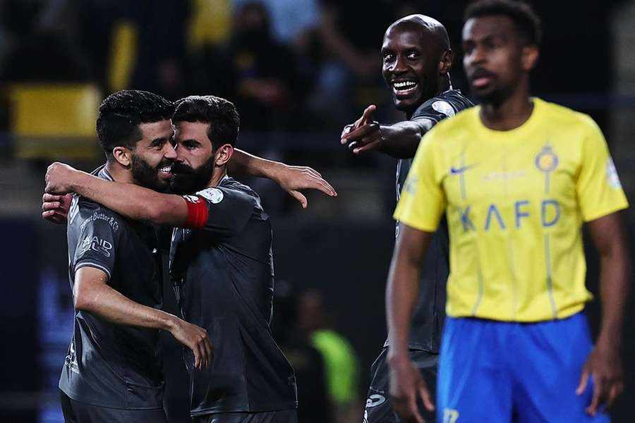 Fouzair marcou o segundo golo do Al Raed no Estádio KSU, em Riade