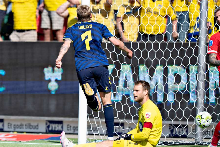 Nicolai Vallys har været blandt Brøndbys helt store profiler i denne sæson.