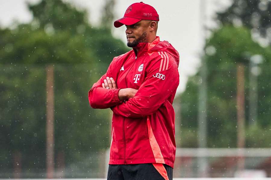 Kompany está invicto como técnico do Bayern