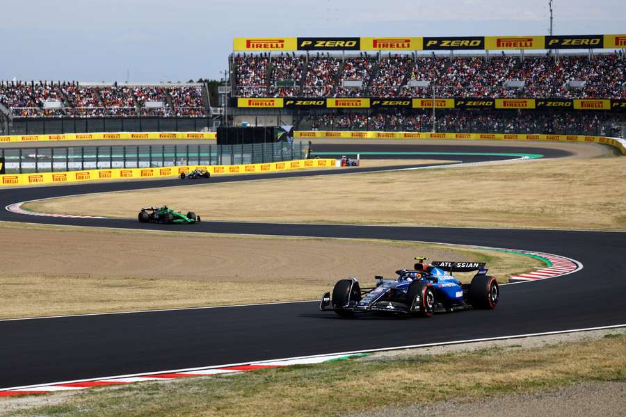 Sainz had initially qualified in 12th for Williams