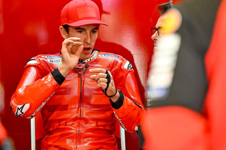 Marc Marquez lors de tests à Barcelone en novembre dernier.