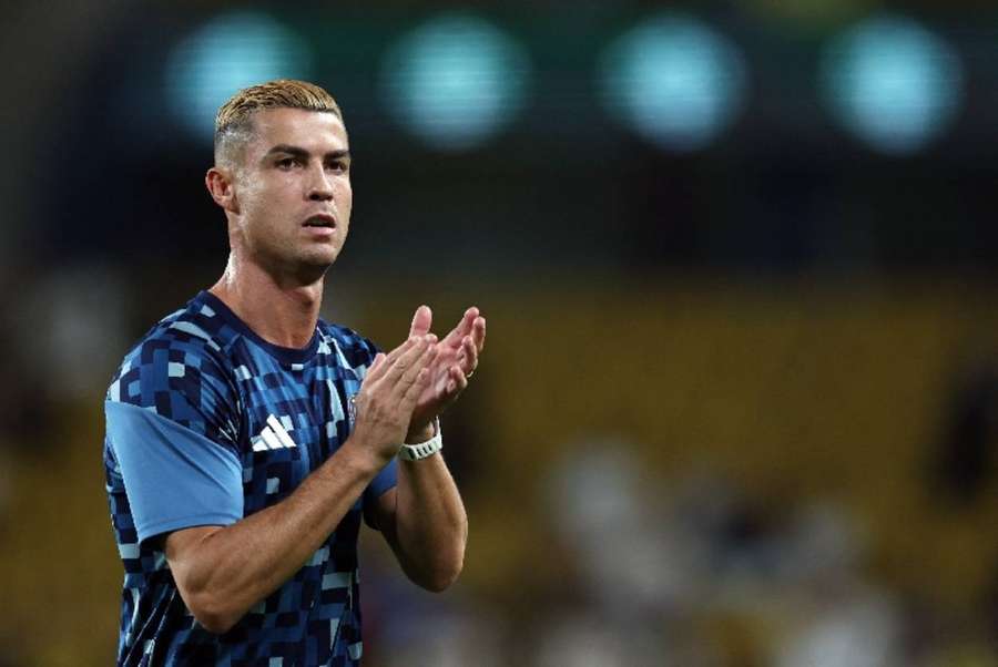 Cristiano Ronaldo in action for Al Nassr