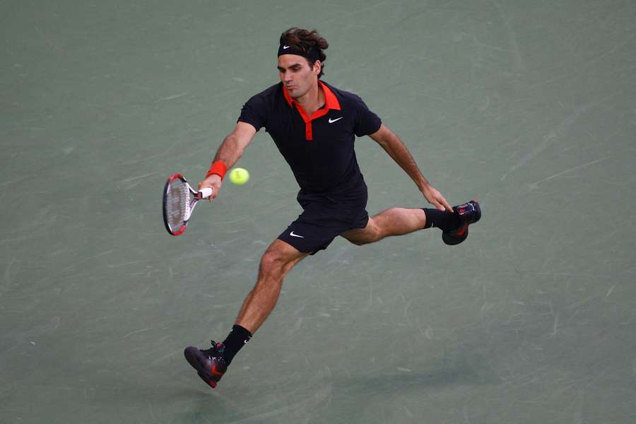 Pendant un set et demi, Federer danse sur le court