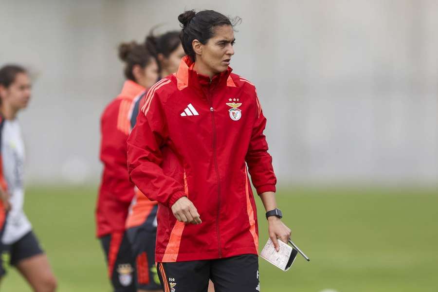 Filipa Patão, treinadora do Benfica