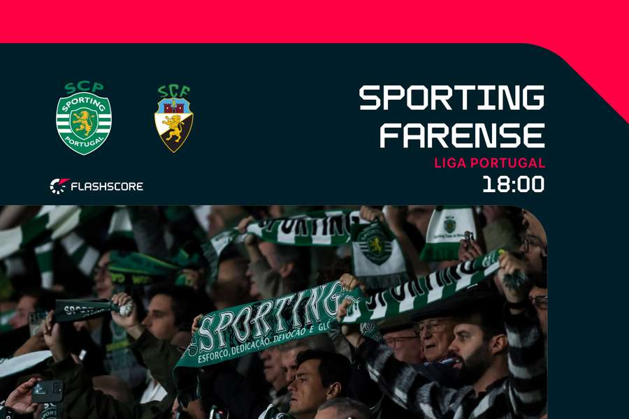 Sporting recebe Farense em Alvalade