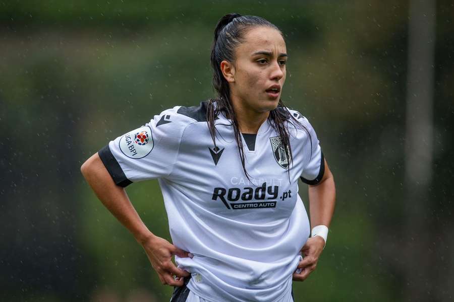 Maria Gaspar estreou-se na Liga na presente temporada