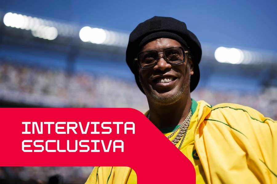 Ronaldinho durante la finale della Coppa del Mondo. Ronaldinho durante la finale della Coppa del Mondo.