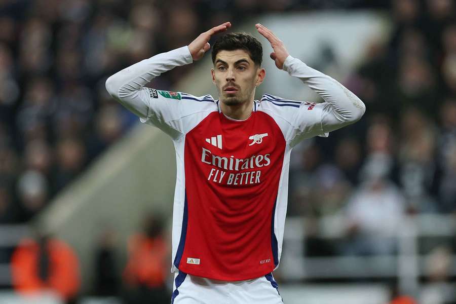 Havertz has joined a long list of Arsenal injuries