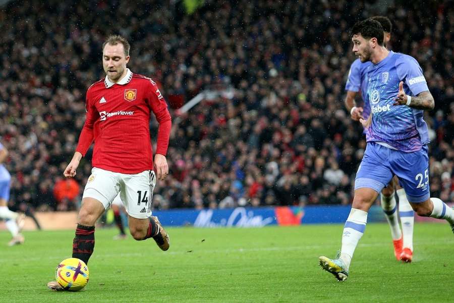 Christian Eriksen leverede en perfekt assist i Manchester Uniteds fjerde sejr på stribe