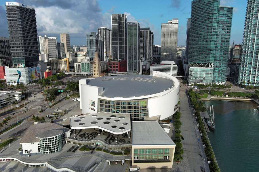 Kaseya Center, główna hala Miami Heat