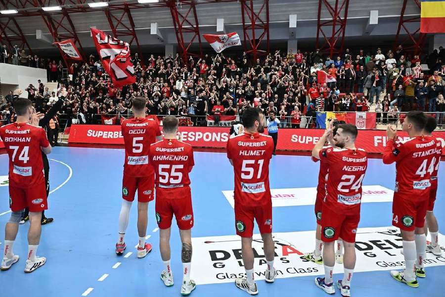 CS Dinamo Bucureşti a învins-o și în deplasare pe echipa daneză Skjern Handbold