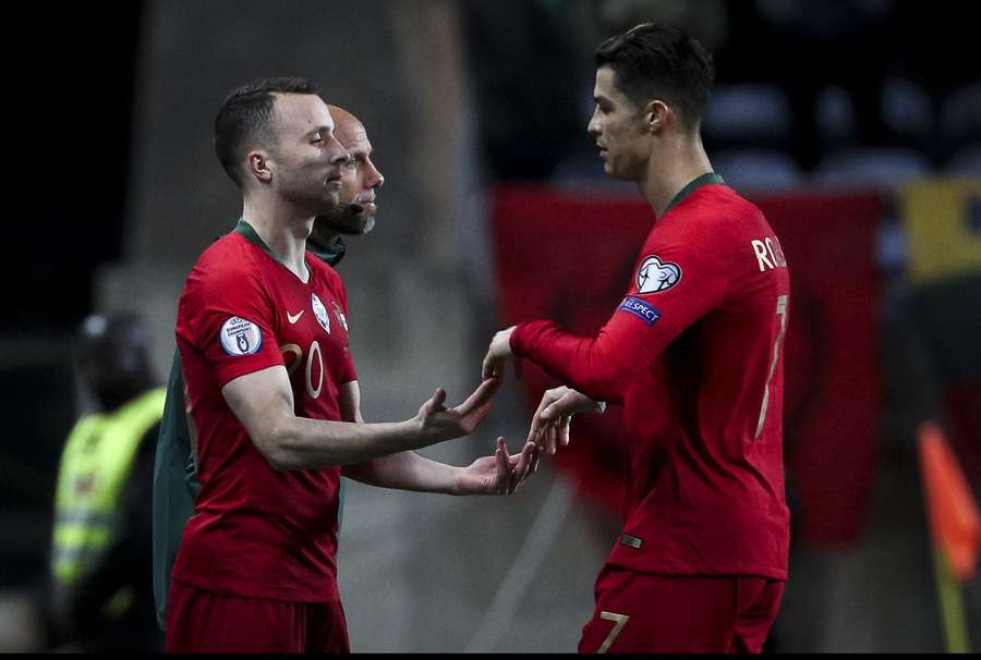 Jota makes his Portugal debut