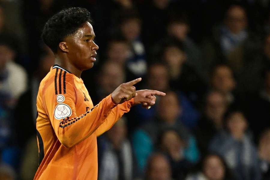 Endrick, avançado do Real Madrid