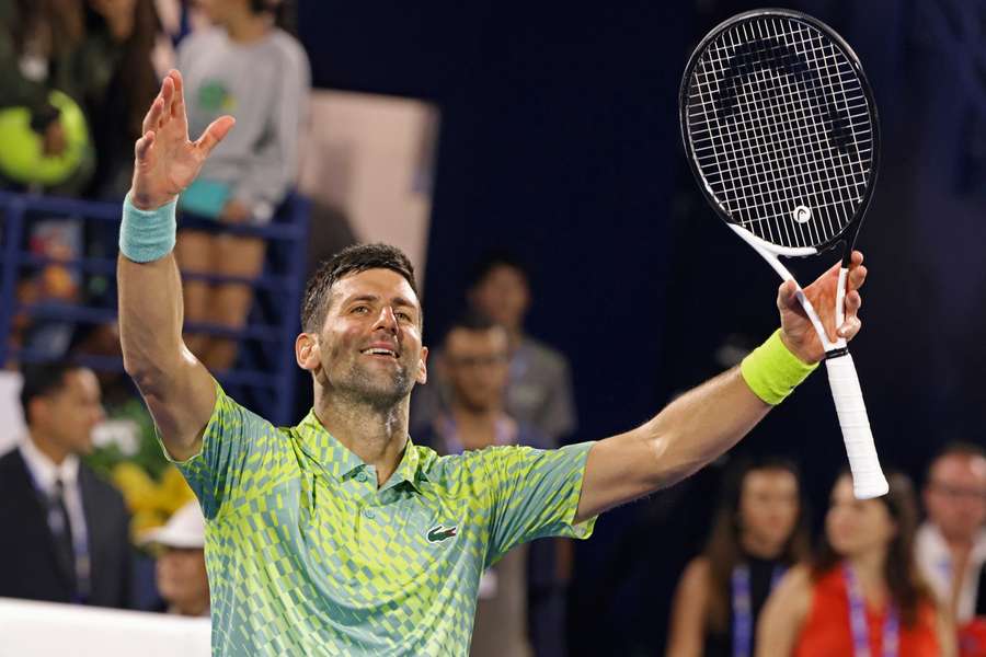 Novak Djokovic toujours invaincu en 2023.