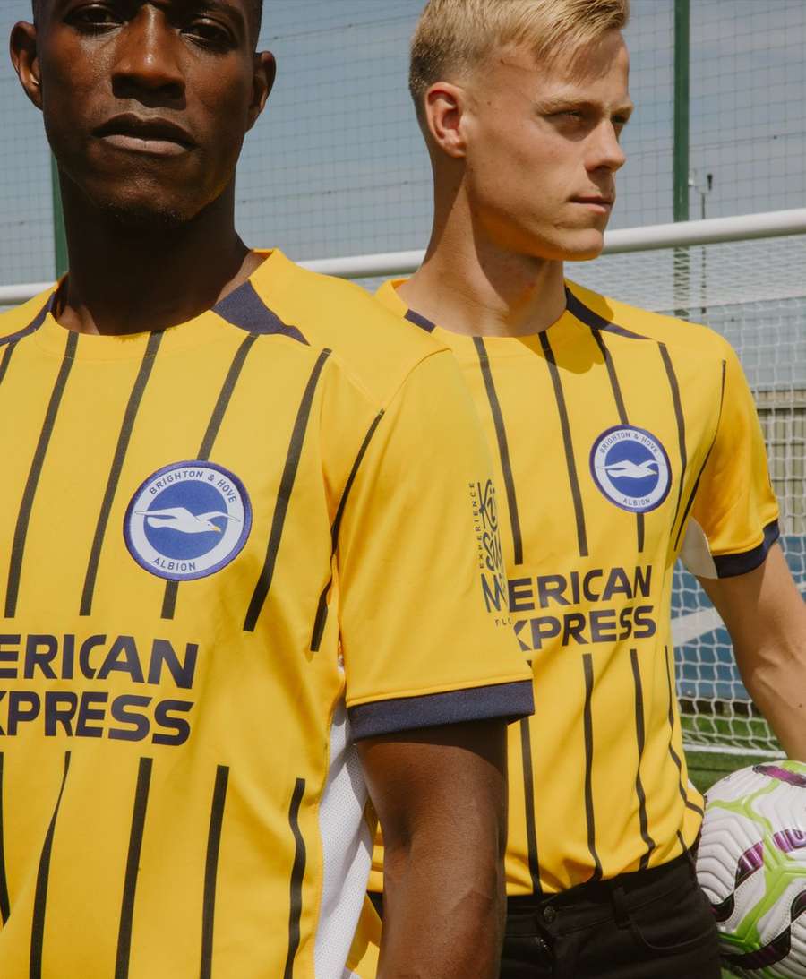 Brighton away kit