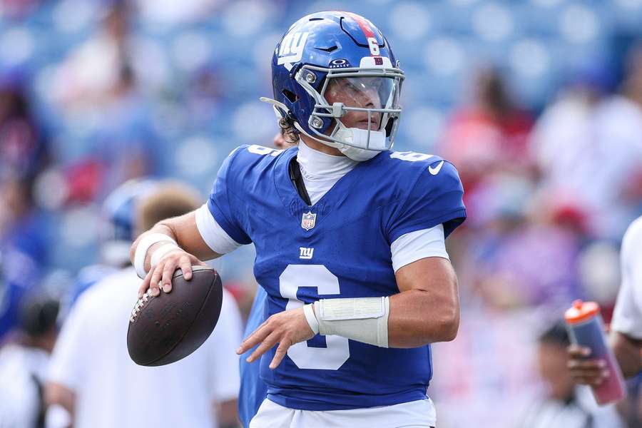 New York Giants quarterback Jaxson Dart