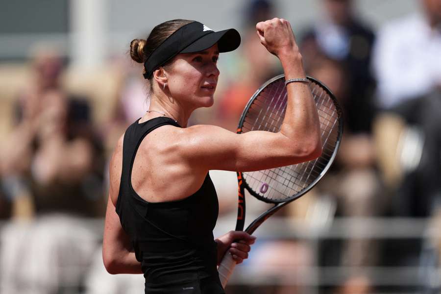 Elina Svitolina, sólida en París.