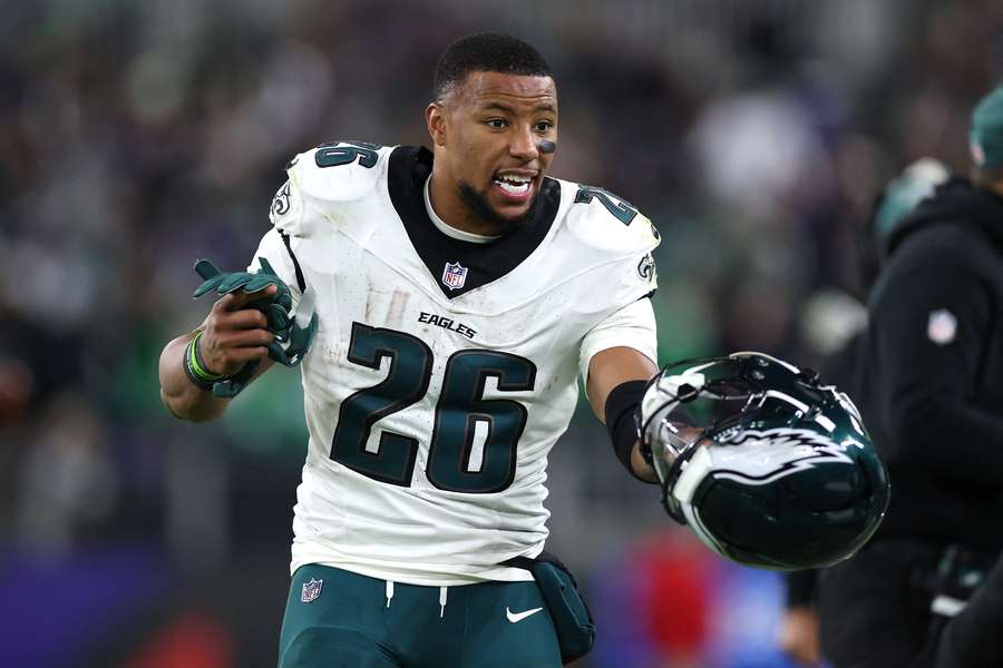 Eagles-Star Saquon Barkley.