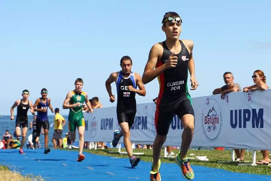 Eduardo Oliveira, 24 anos, antigo atleta de pentatlo moderno e mestre em treino de alto rendimento