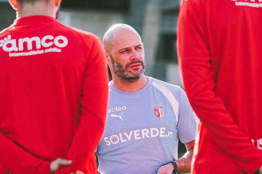 Franclim Carvalho, treinador do SC Braga Franclim Carvalho, treinador do SC Braga
