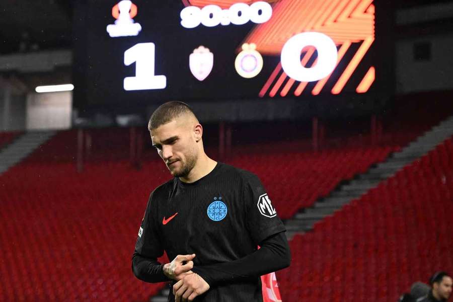 Daniel Bîrligea la meciul cu Steaua Roșie Belgrad Daniel Bîrligea la meciul cu Steaua Roșie Belgrad