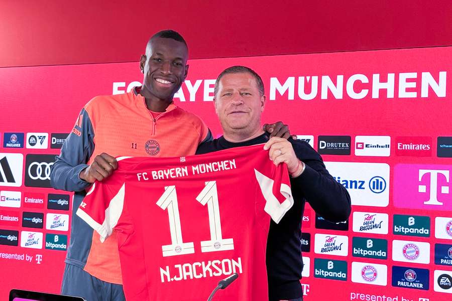 Senegal forward Nicolas Jackson joined Bayern Munich from Chelsea on a season-long loan