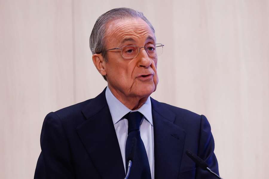 Florentino Pérez, presidente do Real Madrid