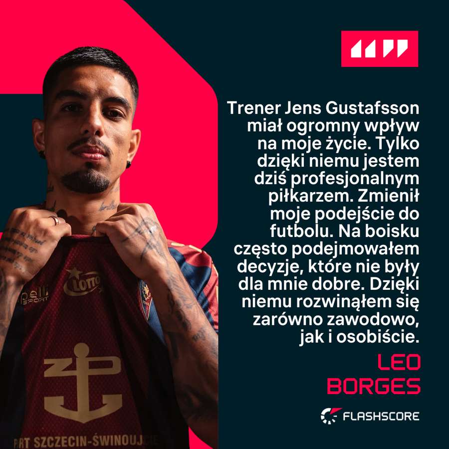 Leo Borges o trenerze Jensie Gustafssonie Leo Borges o trenerze Jensie Gustafssonie